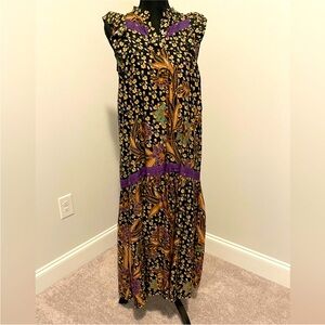 Ruffle cap sleeve dress